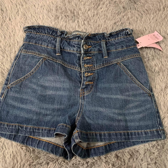 Wild Fable High Rise Ruffle Shorts NWT - Picture 1 of 5